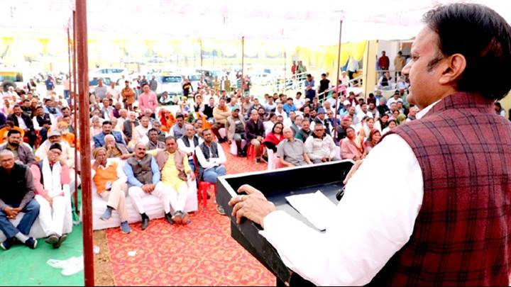उप मुख्यमंत्री ने प्राथमिक स्वास्थ्य केन्द्र भवन सगरा का किया लोकार्पण